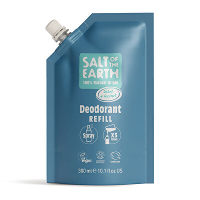 Salt Of The Earth - Deodorant ve spreji Ocean & Coconut Deodorant Refill - náplň