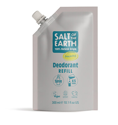 Salt Of The Earth - Deodorant ve spreji Unscented Deodorant Refill - náplň
