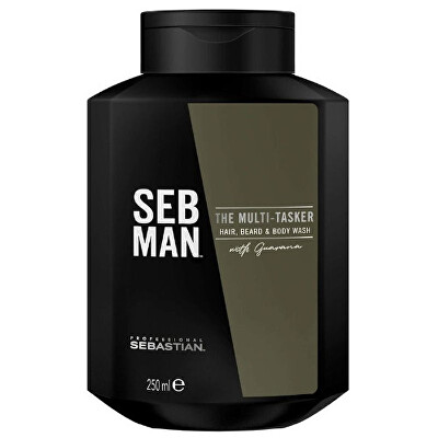 Sebastian Professional - Šampon na vlasy, vousy a tělo SEB MAN The Multitasker (Hair, Beard & Body Wash)