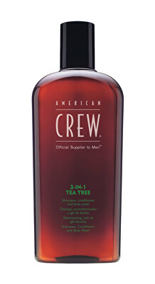American Crew - Šampon s tea tree 3v1 (Shampoo, Conditioner & Body Wash)