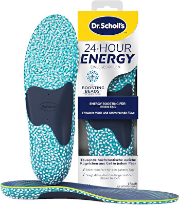 Scholl - Vložky do bot 24 Hour Energy (Insole) 1 pár