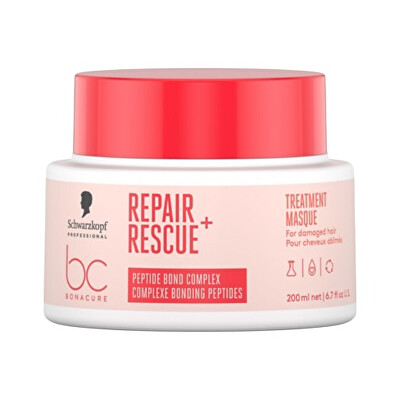 Schwarzkopf Professional - Regeneráló hajkúra Repair Rescue+ Treatment