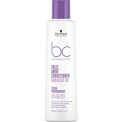 Schwarzkopf Professional - Kondicionér pro nepoddajné a krepaté vlasy BC Bonacure Frizz Away (Conditioner)