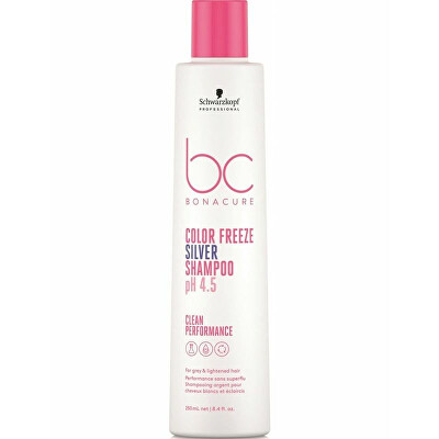 Schwarzkopf Professional - Šampon netralizující žluté tóny Color Freeze (Silver Shampoo)