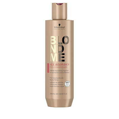 Schwarzkopf Professional - Vyživující kondicionér pro normální a silné blond vlasy All Blondes (Rich Conditioner)