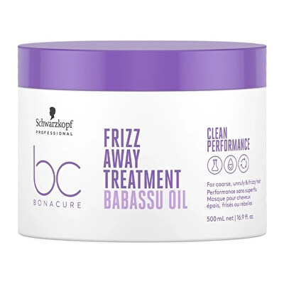 Schwarzkopf Professional - Mască hrănitoare pentru părul rebel și creț Bonacure Frizz Away (Treatment)