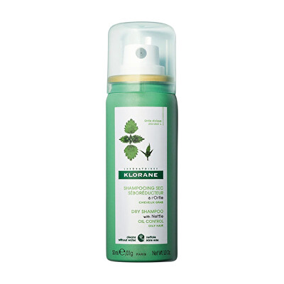 Klorane - Önszabályozó száraz sampon csalán (Dry Shampoo)