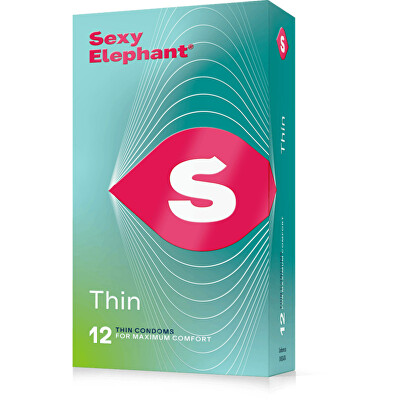 Sexy Elephant - Ultra tenké kondomy Thin