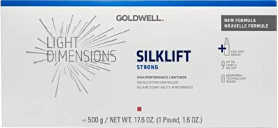 Goldwell - Zesvětlující prášek na vlasy Light Dimensions SilkLift (Strong) 500 g