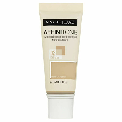 Maybelline - Sjednocující make-up s HD pigmenty Affinitone (Hydrating Tone-One-Tone Foundation) 30 ml