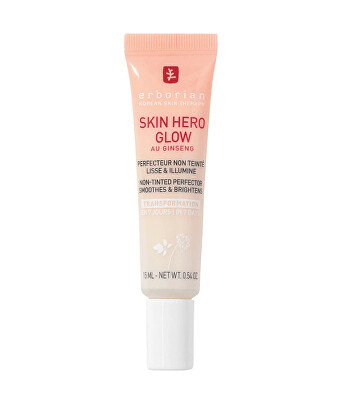 Erborian - Zdokonalující a rozjasňující pleťový krém Skin Hero Glow (Non Tinted Perfector Smoothes & Brightens)