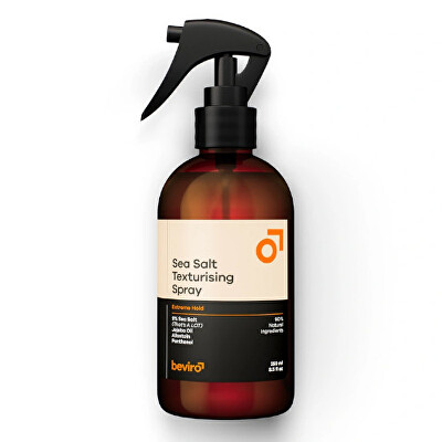 beviro - Slaný texturizační sprej na vlasy Sea Salt Texturising Spray Extreme Hold