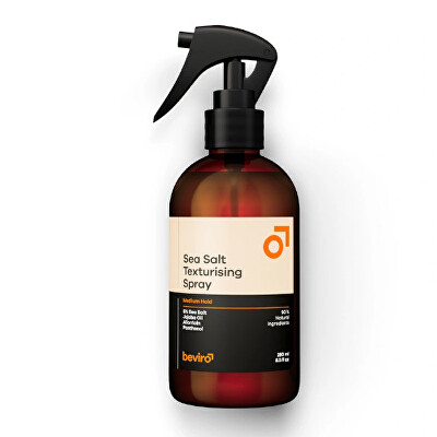 beviro - Slaný texturizační sprej na vlasy Sea Salt Texturising Spray Medium Hold