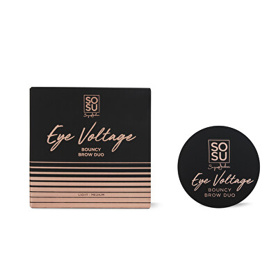 SOSU Cosmetics - Stíny na obočí Eye Voltage (Bouncy Brow Duo)