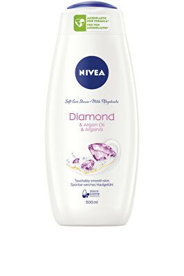 Nivea - Sprchový gel s pečujícím olejem Diamond Touch