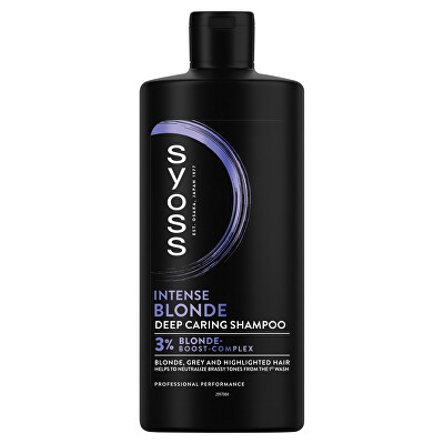 Syoss - Šampón pre blond a šedivé vlasy Intense Blonde Purple Shampoo