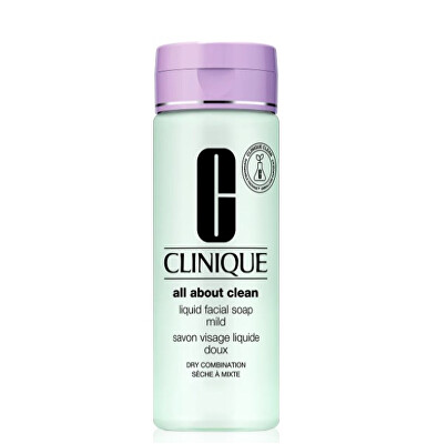 Clinique - Tekuté čisticí mýdlo na obličej pro suchou až smíšenou pleť (Liquid Facial Soap Mild)