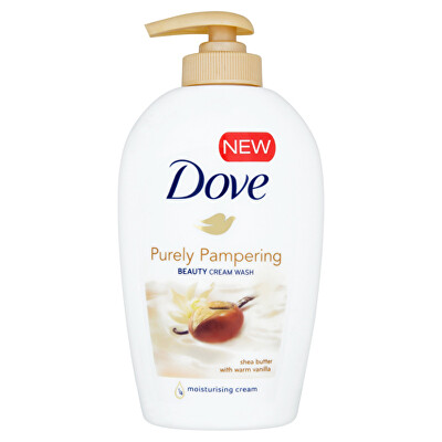 Dove - Tekuté mýdlo s bambuckým máslem a vanilkou Purely Pampering (Beauty Cream Wash)