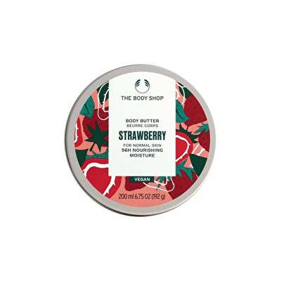 The Body Shop - Tělové máslo pro normální pokožku Strawberry (Body Butter)