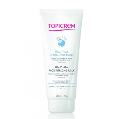 Topicrem - Dětské hydratační tělové mléko pro citlivou a suchou pokožku BABY My 1st (Ultra-Moisturizing Milk)
