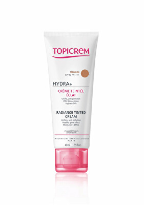 Topicrem - Hydratační tónující pleťový krém SPF 50 (Radiance Tinted Cream) 40 ml