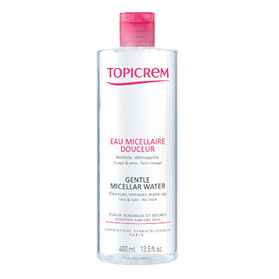 Topicrem - Jemná čisticí micelární voda pro citlivou pleť a oči (Gentle Micellar Water)