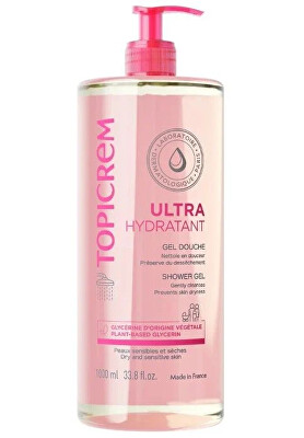 Topicrem - Zuhanyzselé érzékeny és száraz bőrre Ultra-Moisturizing (Shower Gel)