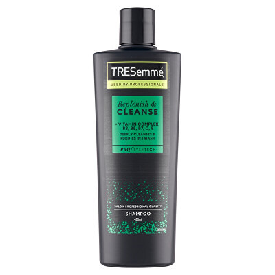 TRESemmé - Šampon s multivitamíny na mastné vlasy Replenish & Cleanse (Shampoo)