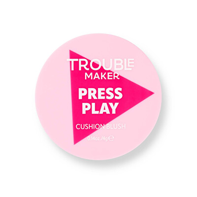 Trouble Maker - Tvárenka v hubičke Press Play Cushion Blush 4 g