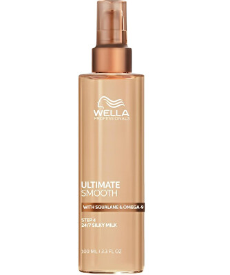 Wella Professionals - Öblítést nem igénylő hajápoló tej Ultimate Smooth 24/7 Silky Milk