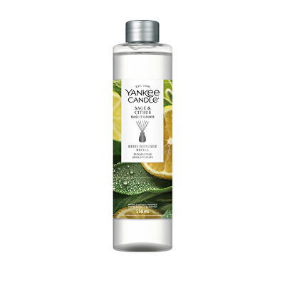 Yankee Candle - Rezervă pentru difuzor de aromă Signature Sage & Citrus