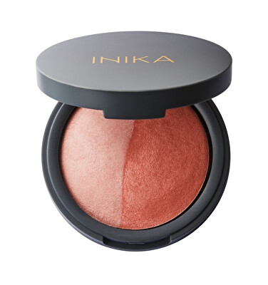 INIKA Organic - Zapečená minerální duo tvářenka (Baked Blush) 6,5 g