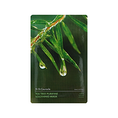 Dr.Ceuracle - Zklidňující plátýnková maska na problematickou pleť Tea Tree Purifine (Soothing Mask)