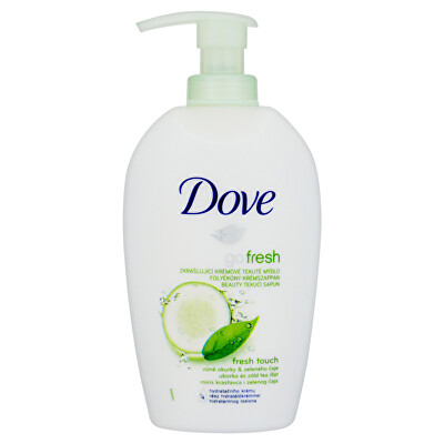 Dove - Zkrášlující krémové tekuté mýdlo s vůní okurky a zeleného čaje Go Fresh (Fresh Touch)