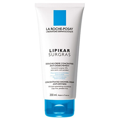La Roche Posay - Zvláčňující sprchový gel na suchou pokožku Lipikar Surgras