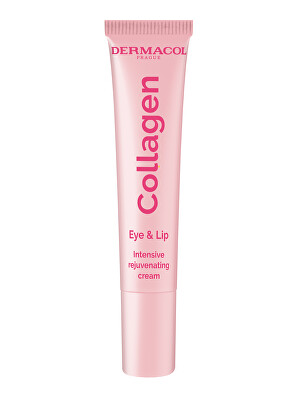 Dermacol - Omlazující krém na oči a rty Collagen (Eye and Lip Cream) 15 ml