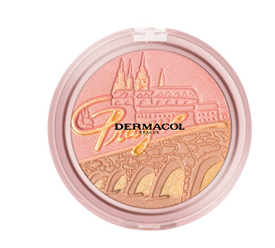 Dermacol - Bronzující a rozjasňující pudr s tvářenkou (Bronzing and Highlighting Powder with Blush) 10,5 g