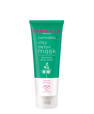 Dermacol - Detoxikační jílová maska s konopným olejem Cannabis (Clay Detox Mask) 100 ml