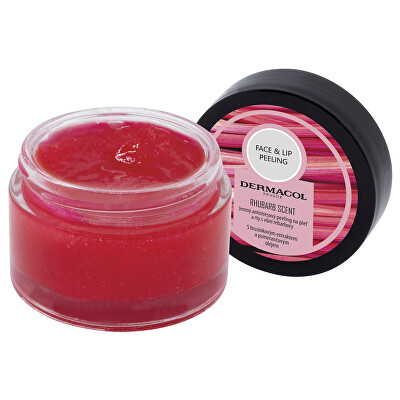 Dermacol - Antistresový cukrový peeling na obličej a rty (Anti-Stress Face and Lip Peeling) 50 g