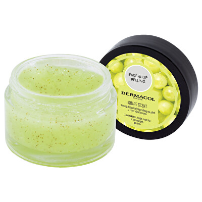 Dermacol - Detoxikační cukrový peeling na obličej a rty (Detoxifiying Face and Lip) 50 g
