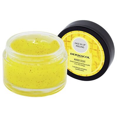 Dermacol - Revitalizační cukrový peeling na obličej a rty (Revitalizing Face and Lip Peeling) 50 g