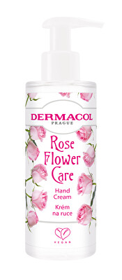 Dermacol - Krém na ruce s pumpičkou Růže Flower Care (Hand Cream) 150 ml