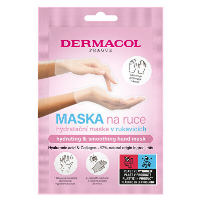 Dermacol - Hydratační maska na ruce v rukavicích (Hand Mask) 1 pár