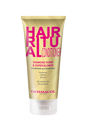 Dermacol - Kondicionér pro blond vlasy Hair Ritual (Diamond Shine & Super Blonde Conditioner) 200 ml