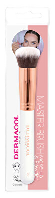 Dermacol - Kosmetický štětec na make-up a pudr s pouzdrem Rose Gold D52