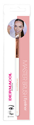 Dermacol - Kosmetický štětec na obočí a linky Rose Gold D84