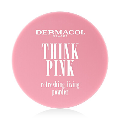 Dermacol - Osvěžující fixační pudr Think Pink (Refreshing Fixing Powder) 10 g