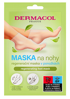 Dermacol - Regenerační maska na nohy v ponožkách (Regenerating Feet Mask)