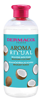 Dermacol - Relaxační pěna do koupele Brazilský kokos Aroma Ritual (Relaxing Bath Foam) 500 ml