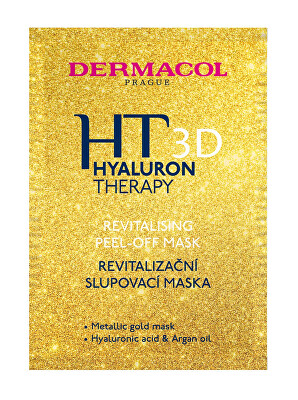 Dermacol - Revitalizační slupovací maska Hyaluron Therapy 3D (Revitalising Peel-Off Mask) 15 ml